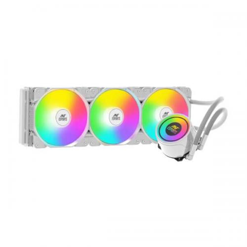 Ant Esports ICE-360 ARGB CPU Liquid Cooler (White)