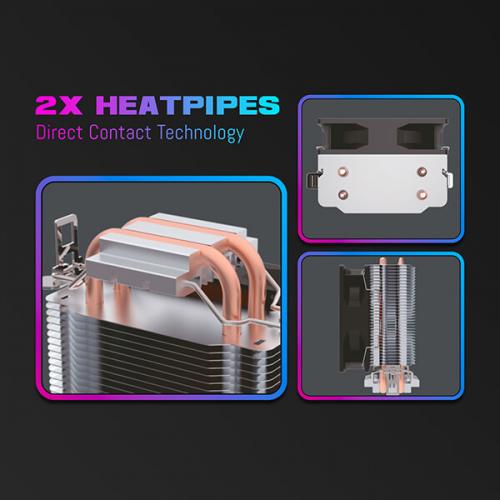 Ant Esports ICE-C200 V2 120mm CPU Air Cooler