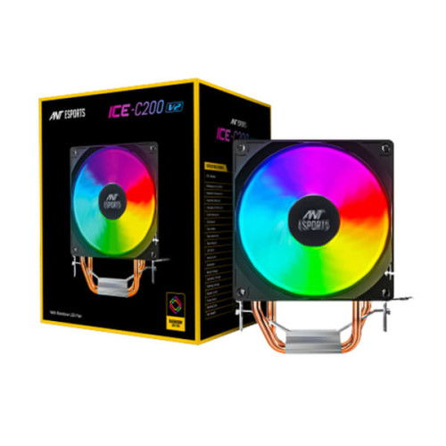 Ant Esports ICE-C200 V2 120mm CPU Air Cooler