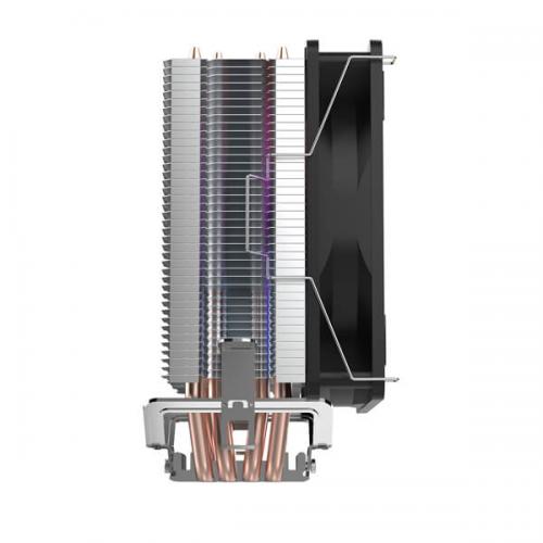 Ant Esports ICE-C400 120mm CPU Air Cooler with Rainbow LED (Black)