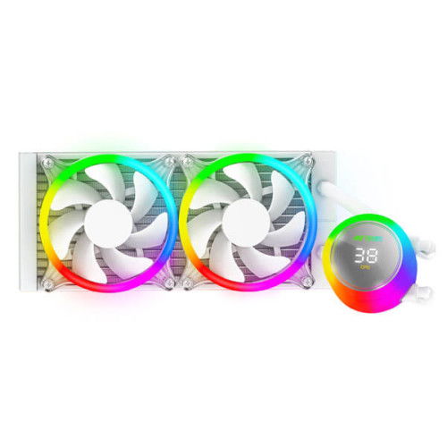 Ant Esports ICE Chroma ARGB 240mm White CPU Liquid Cooler