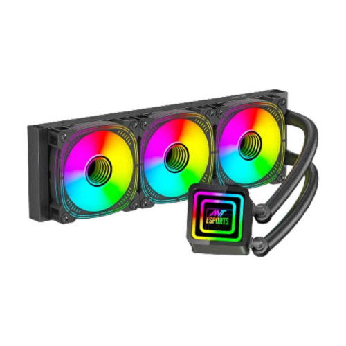 Ant Esports ICE-Infinite 360 ARGB 360mm CPU Liquid Cooler (Black)