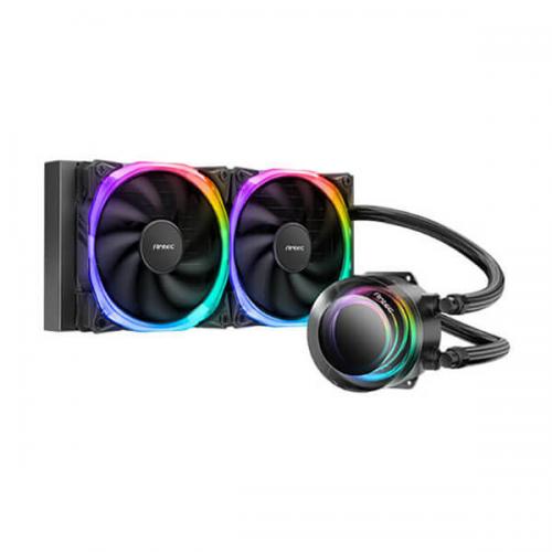 Antec Vortex 240 ARGB 240mm CPU Liquid Cooler (Black)