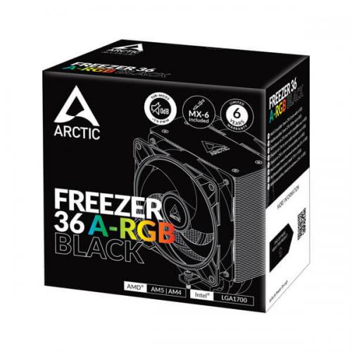 Arctic Freezer 36 ARGB CPU Air Cooler (Black)