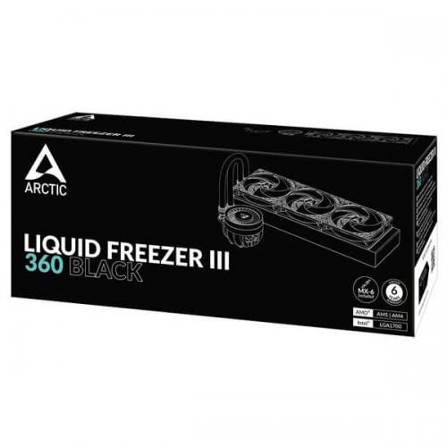 Arctic Liquid Freezer III 360 CPU Liquid Cooler (Black)