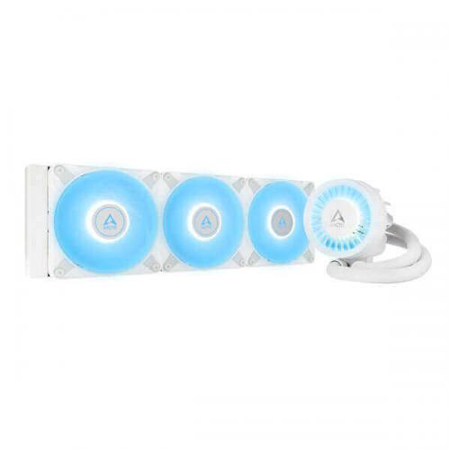 Arctic Liquid Freezer III 420 ARGB CPU Liquid Cooler (White)