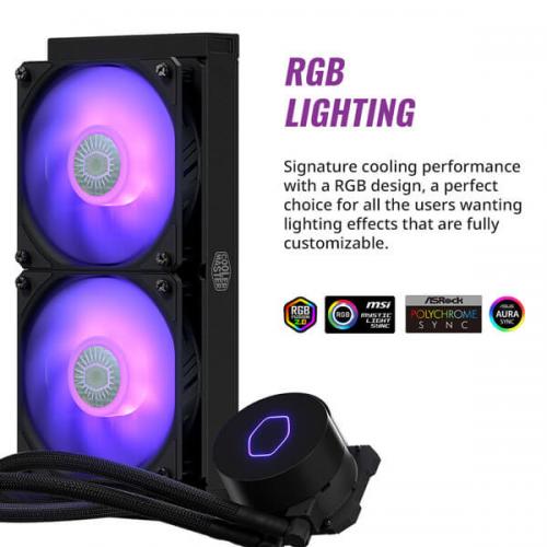 Cooler Master MasterLiquid ML240L V2 RGB CPU Liquid Cooler