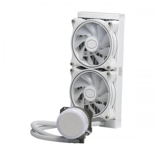 Cooler Master MasterLiquid ML240 Illusion ARGB White Edition CPU Liquid Cooler