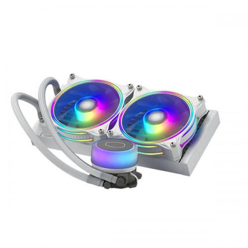 Cooler Master MasterLiquid ML240 Illusion ARGB White Edition CPU Liquid Cooler