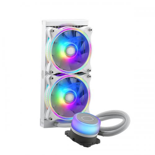 Cooler Master MasterLiquid ML240 Illusion ARGB White Edition CPU Liquid Cooler