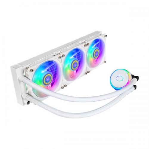 Cooler Master MasterLiquid PL360 Flux White Edition ARGB CPU Liquid Cooler