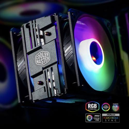 CoolerMaster Hyper 212 LED Turbo ARGB CPU Cooler