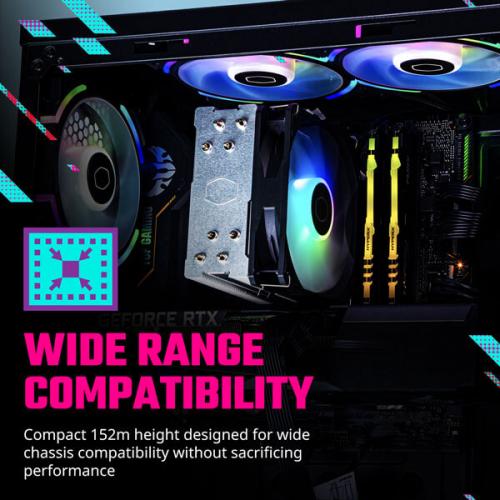 Cooler Master Hyper 212 Spectrum V3 ARGB CPU Air Cooler