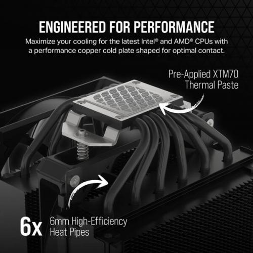 Corsair A115 Twin Tower 140mm CPU Air Cooler