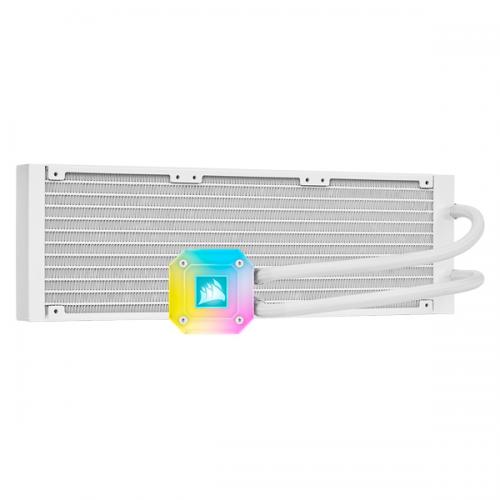 Corsair iCUE H150i Elite Capellix CPU Liquid Cooler (White)