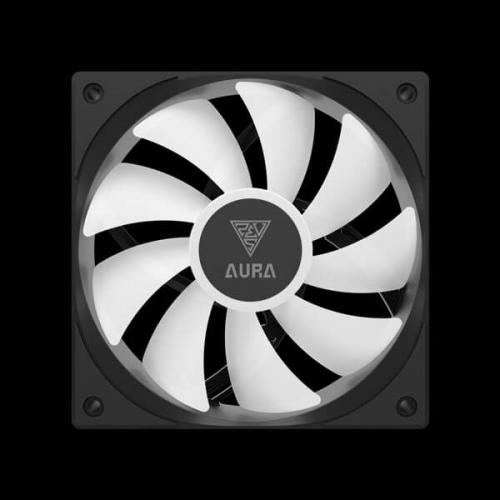 Gamdias Aura GL120 V2 ARGB 120mm CPU Liquid Cooler (Black)