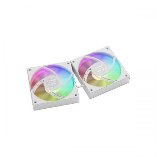 Gamdias Aura GL240 V2 WH ARGB CPU Liquid Cooler (White)