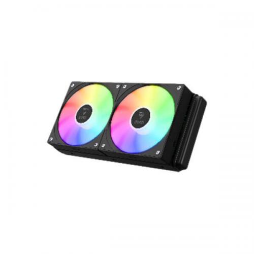 Gamdias Aura GL240 V2 ARGB 240mm CPU Liquid Cooler (Black)