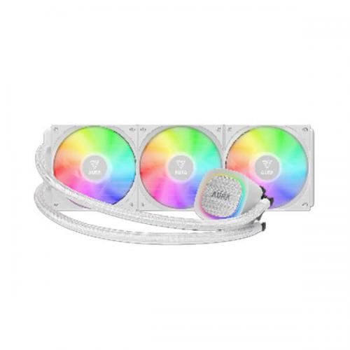 Gamdias Aura GL360 V2 WH ARGB CPU Liquid Cooler (White)