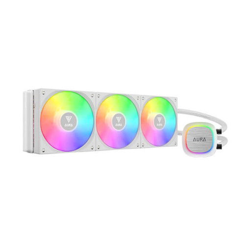 Gamdias Aura GL360 V2 WH ARGB CPU Liquid Cooler (White)