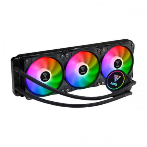 Gamdias AURA GL360 RGB CPU Liquid Cooler (Black)