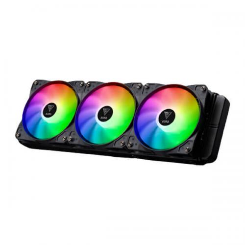 Gamdias AURA GL360 RGB CPU Liquid Cooler (Black)