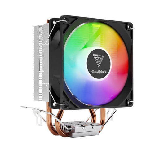 Gamdias Boreas E1-210 Lite Rainbow Lighting 92mm CPU Air Cooler