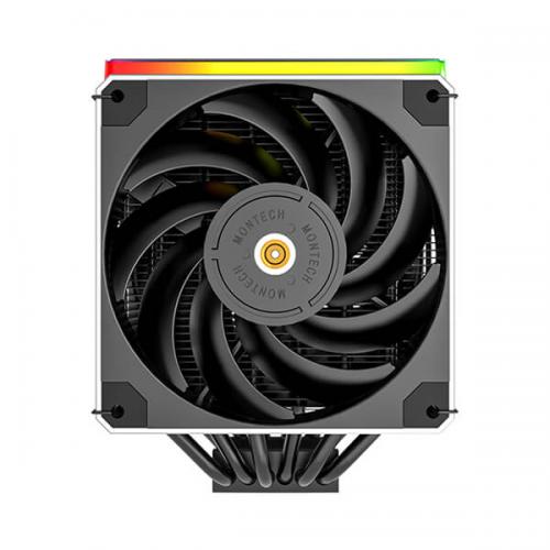 Montech Metal DT24 Premium Dual Tower 120mm ARGB CPU Air Cooler (Black)