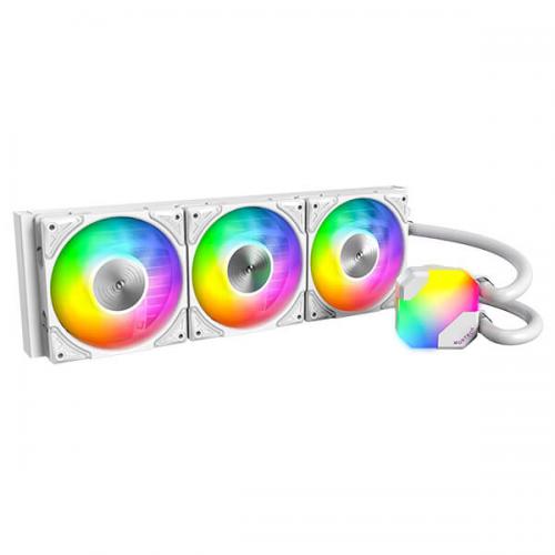 Montech HyperFlow ARGB 360 CPU Liquid Cooler (White)