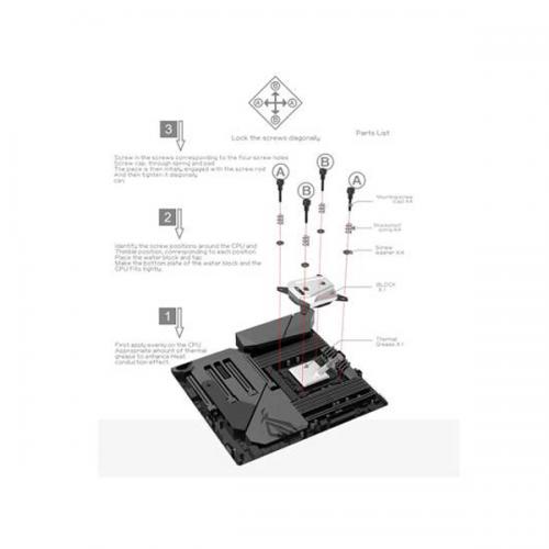 Bykski CPU Water Block For Intel LGA 2066/1200/1151 Socket - Nickel Plated (CPU-XPR-CU-I-V2)