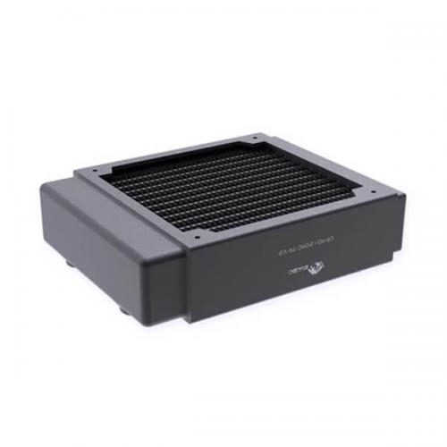 Bykski TK V2 RC Series 120mm x 40mm Water Cooling Radiator - Black (CR-RD120RC-TK-V2)