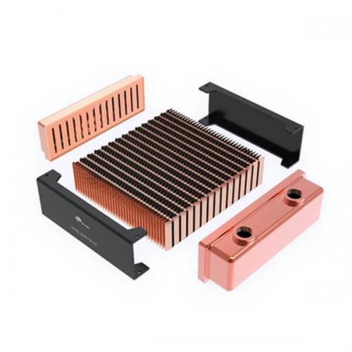 Bykski TK V2 RC Series 120mm x 40mm Water Cooling Radiator - Black (CR-RD120RC-TK-V2)