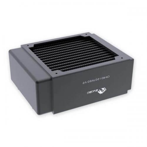 Bykski TK60 V2 RC Series 120mm x 60mm Water Cooling Radiator - Black (CR-RD120RC-TK60-V2)