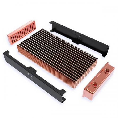 Bykski TK V2 Series 240mm x 40mm Water Cooling Radiator - Black (CR-RD240RC-TK-V2)