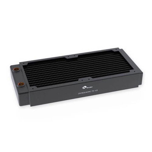 Bykski TK V2 Series 240mm x 40mm Water Cooling Radiator - Black (CR-RD240RC-TK-V2)