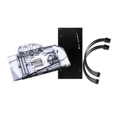 Bykski ARGB GPU Water Block With Backplate For Gigabyte RTX 3070 Eagle, Vision and Gaming OC - Clear Acrylic (N-GV3070GMOC-X)