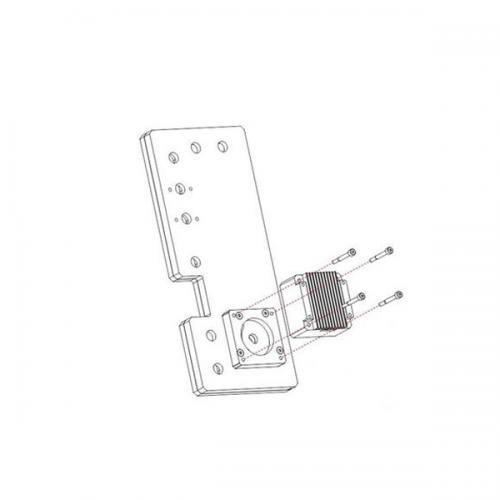 Bykski ARGB Distro Plate For Lian Li Lancool II (RGV-LAN-COOL-P-K) And DDC Pump (B-PMD3-COV)