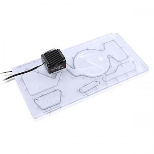 Bykski ARGB Distro Plate For Lian Li PC-O11 Dynamic Front Panel (RGV-LAN-O11-LI-P) And DDC Pump (B-PMD3-COV)