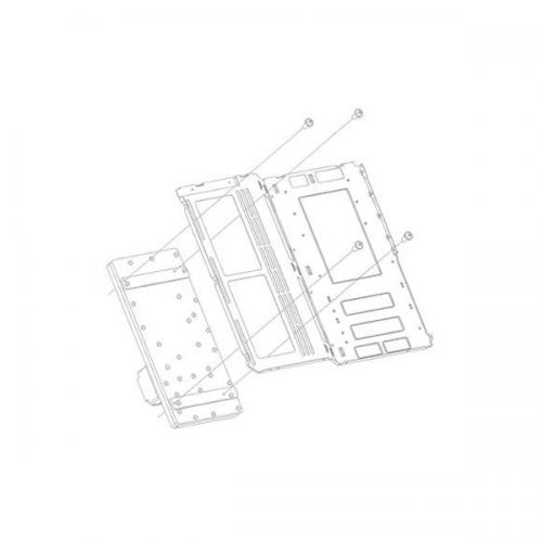 Bykski ARGB Distro Plate For Lian Li PC-O11 Dynamic Mini (RGV-LAN-O11-MINI-P) And DDC Pump (B-PMD3-COV)