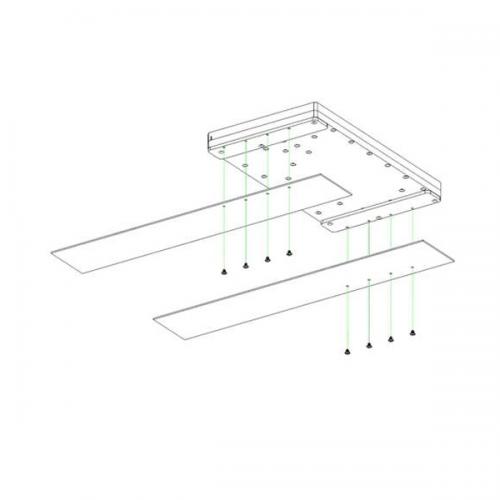 Bykski ARGB Distro Plate For Thermaltake Level 20 XT (RGV-TT-LEVEL20XT) And DDC Pump (B-PMD3-COV)