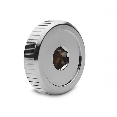 EK-Quantum Torque - Stop Plug With Badge - Nickel