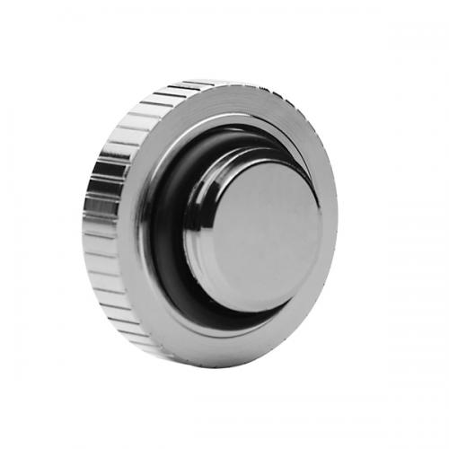 EK-Quantum Torque - Stop Plug With Badge - Nickel