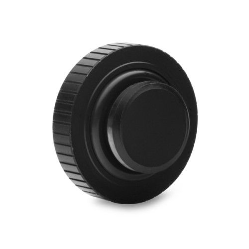 EK-Quantum Torque - Stop Plug With Badge - Satin Black