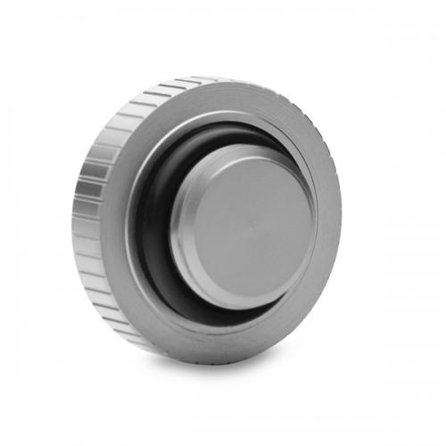 EK-Quantum Torque - Stop Plug With Badge - Satin Titanium