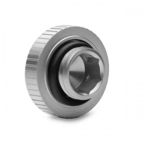 EK-Quantum Torque - Stop Plug - Satin Titanium