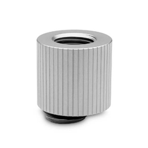 EK-Quantum Torque - Rotary Offset 3 - 3mm Male-Female Adapter Fitting - (Satin Titanium)