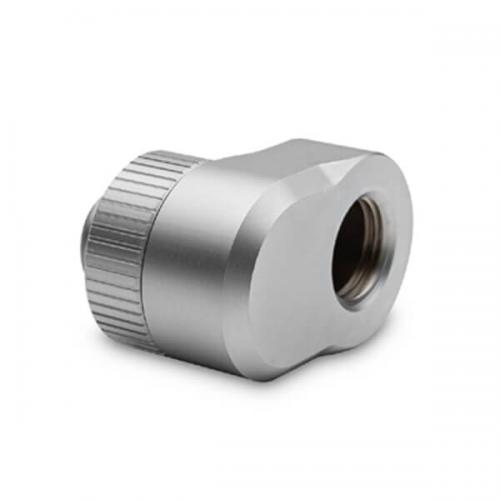 EK-Quantum Torque - Rotary Offset 14 - 14mm Male-Female Adapter Fitting - (Satin Titanium)