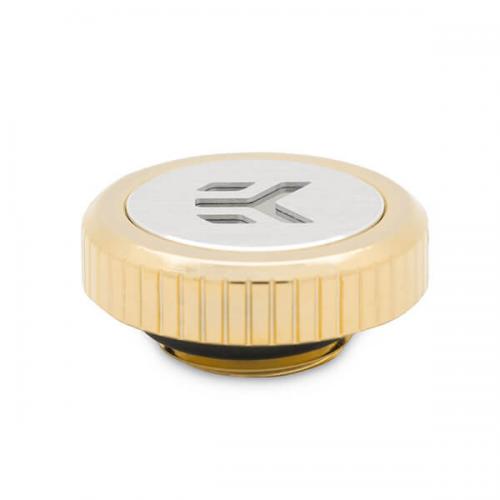 EK-Quantum Torque - Plug with Badge - Gold