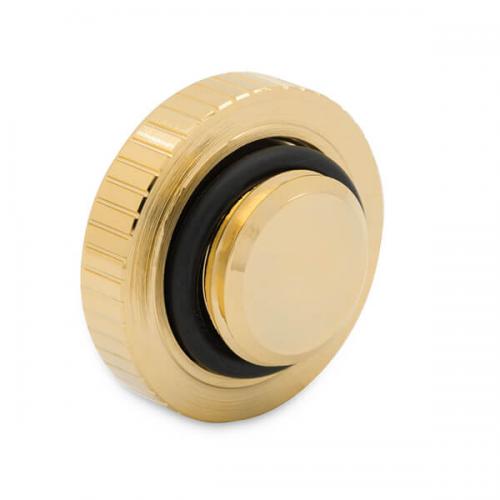 EK-Quantum Torque - Plug with Badge - Gold