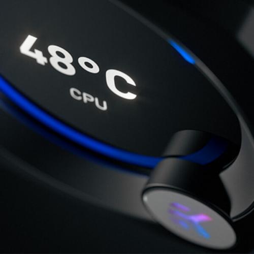 EK Nucleus AIO CR360 Vision D-RGB 360mm CPU Liquid Cooler